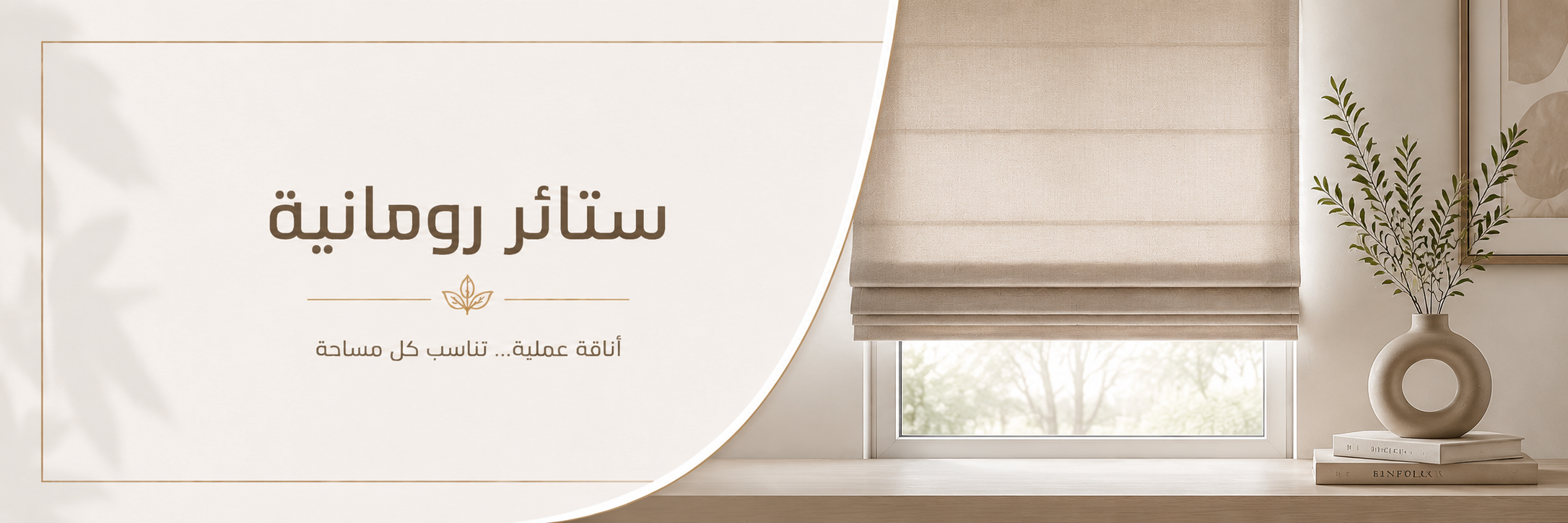 ستائر رومانية